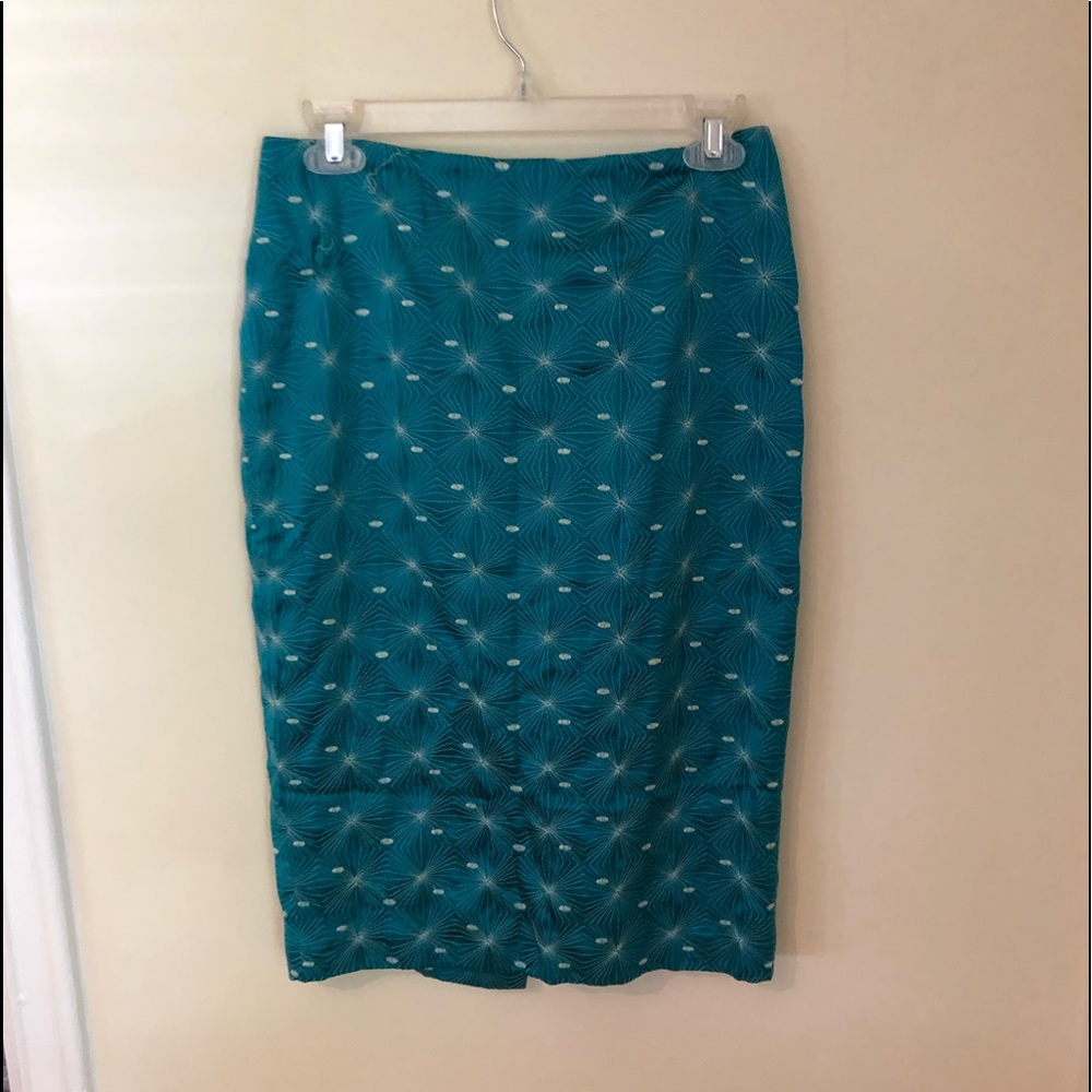 Teal Tocca skirt size 4